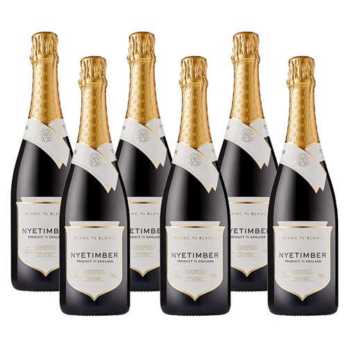 Crate of 6 Nyetimber Blanc de Blancs English Sparkling 75cl